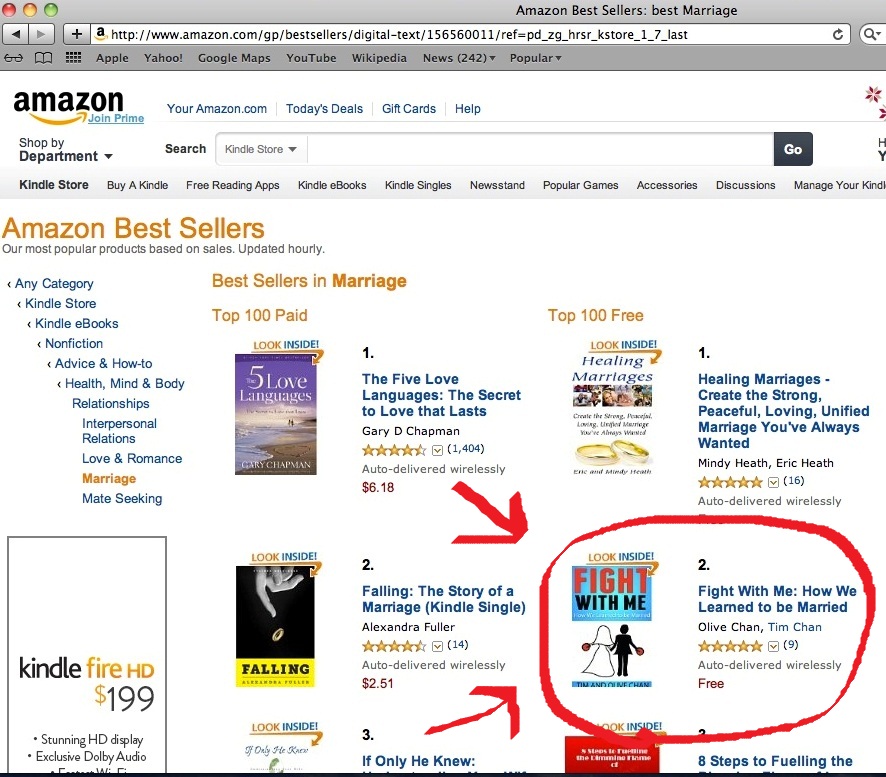 Fight With Me #2 on Amazon