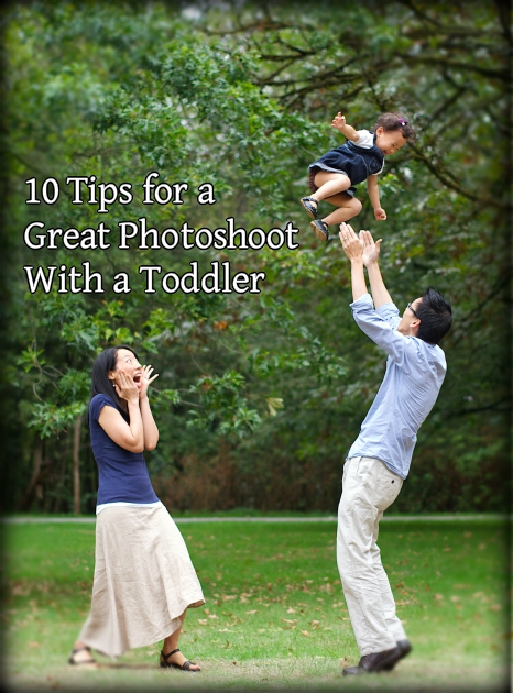 10 tips for a great photoshoot with a toddler